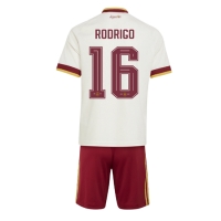 Camiseta España Rodri Hernandez #16 Segunda Equipación Replica Mundial 2026 para niños mangas cortas (+ Pantalones cortos)